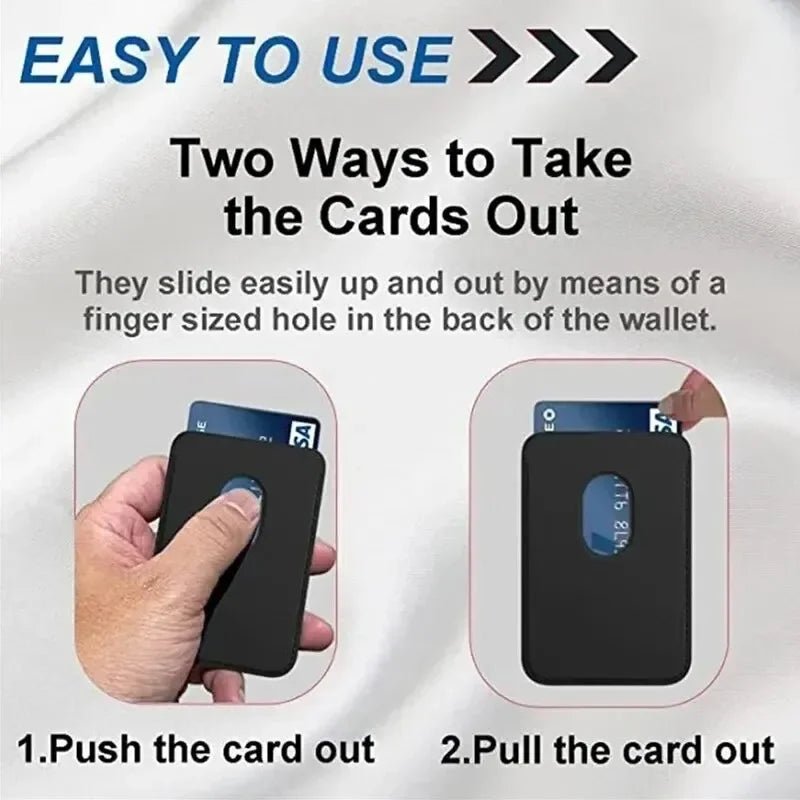 Leather Wallet Case For iPhone - WIVAStore