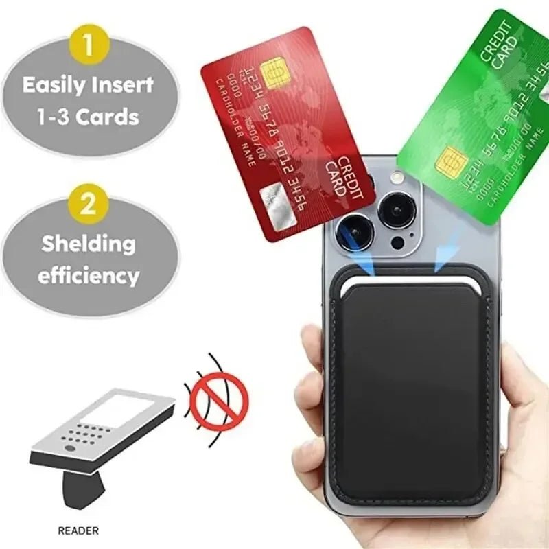 Leather Wallet Case For iPhone - WIVAStore