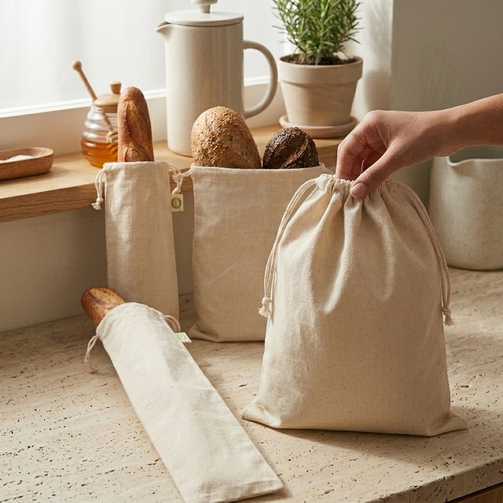 Linen Bread Bags - WIVAStore