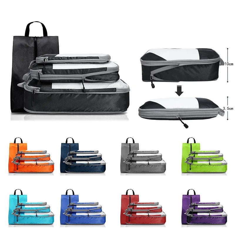 Luggage Organizer Storage Bags Compression - WIVAStore