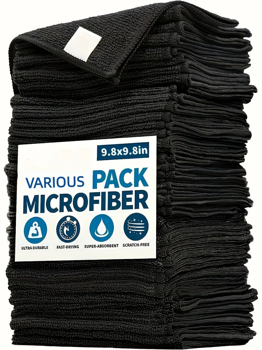 Machine Washable Microfiber Cloths 10Pcs - WIVAStore