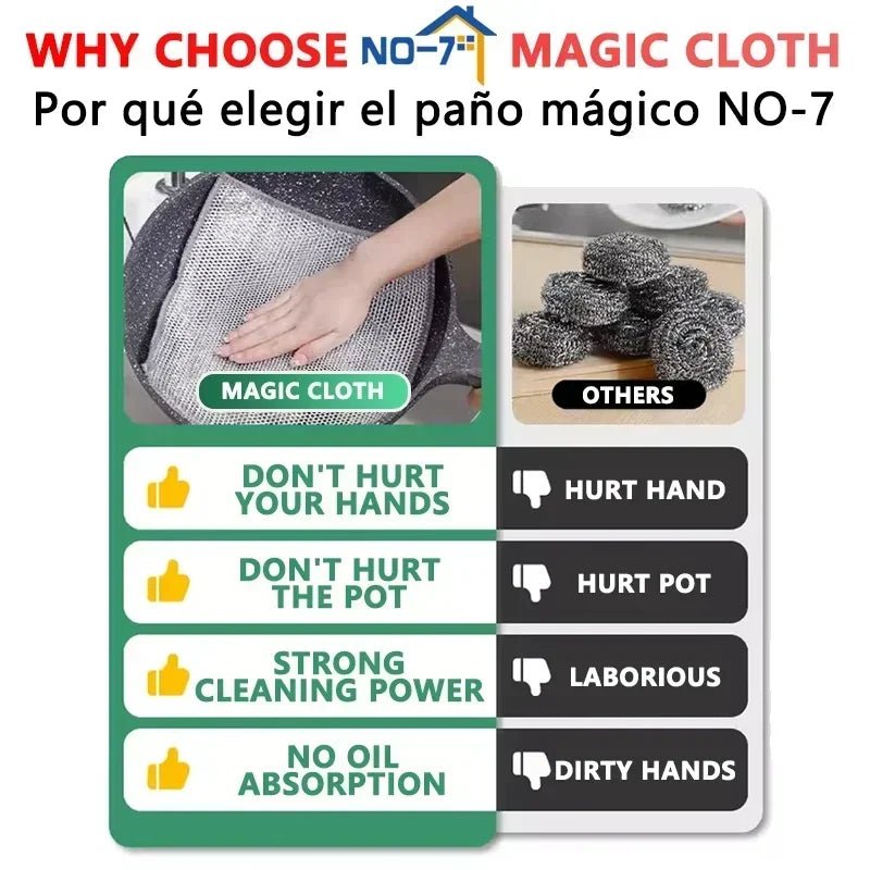 Magic Dishcloth for Cleaning Kitchen - WIVAStore