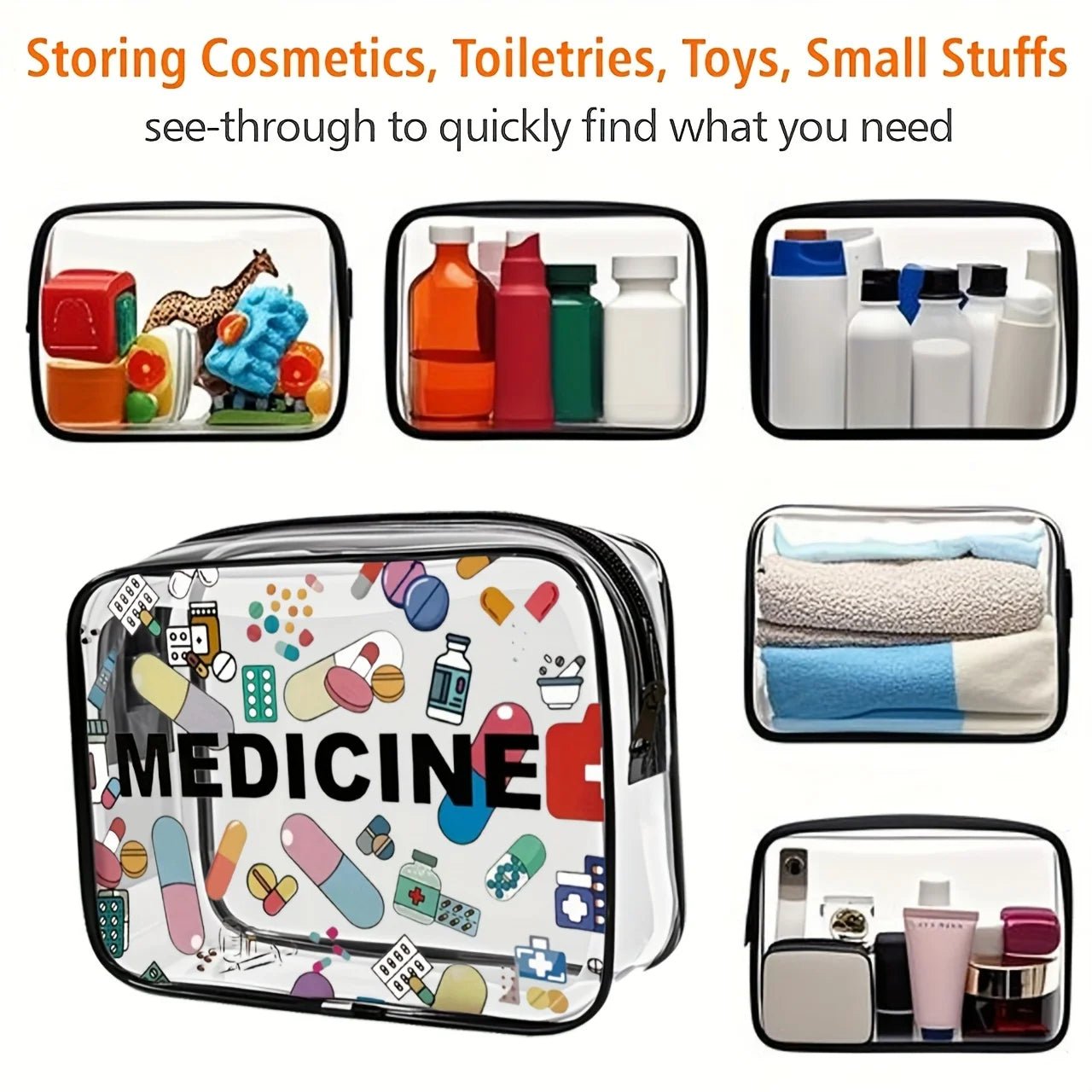 Medicine Cosmetic Bag - WIVAStore