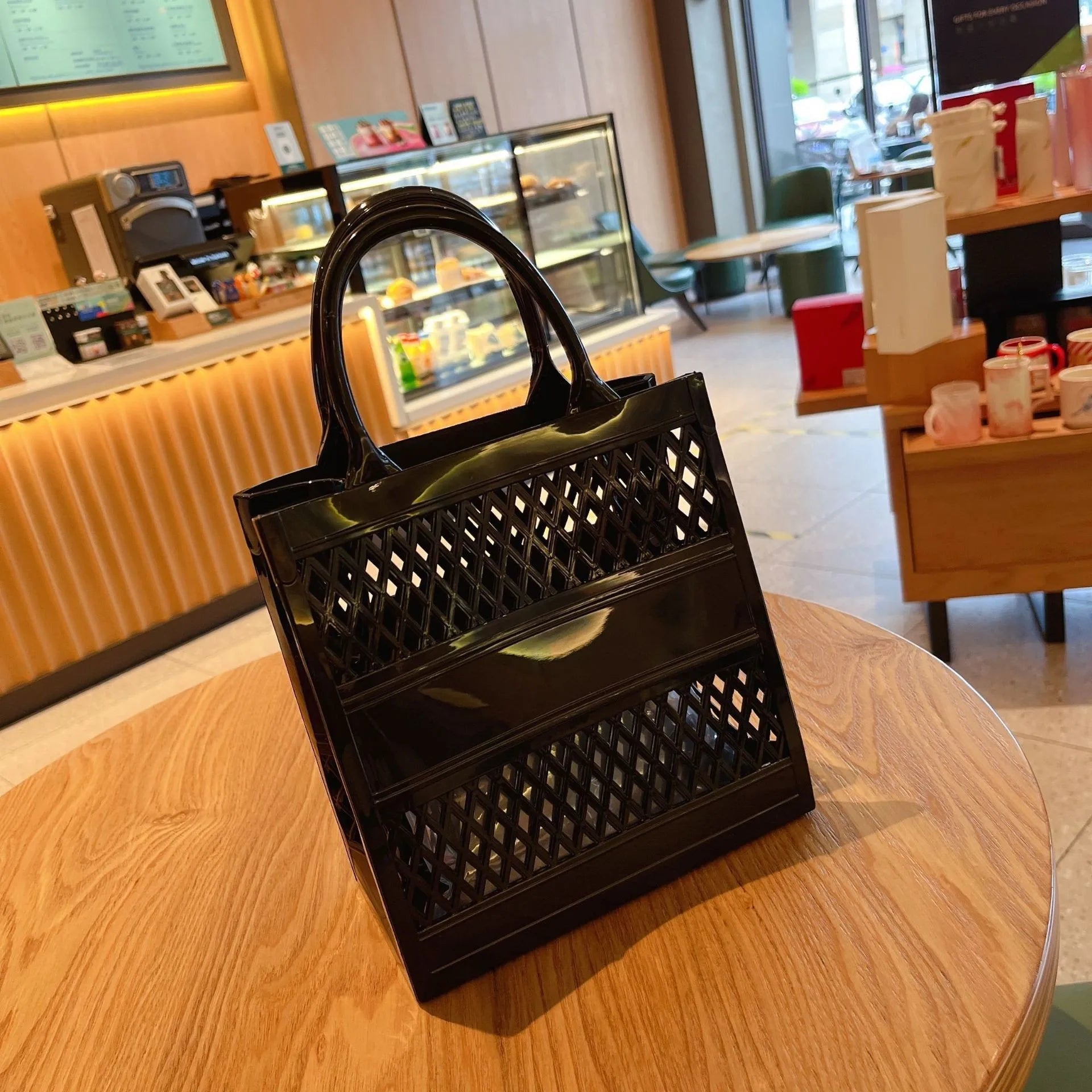 Mesh Beach Tote Bag, and great for Travel Accessories - WIVAStore