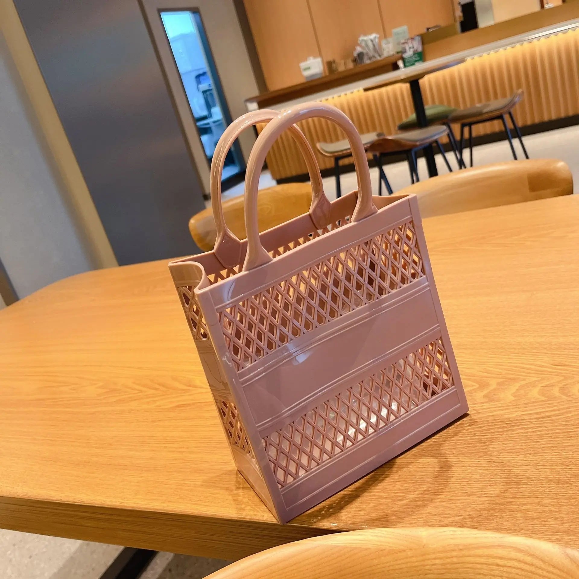 Mesh Beach Tote Bag, and great for Travel Accessories - WIVAStore