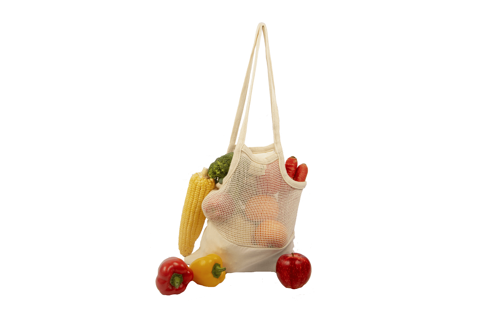 Mesh & Fabric Tote Bag - WIVAStore