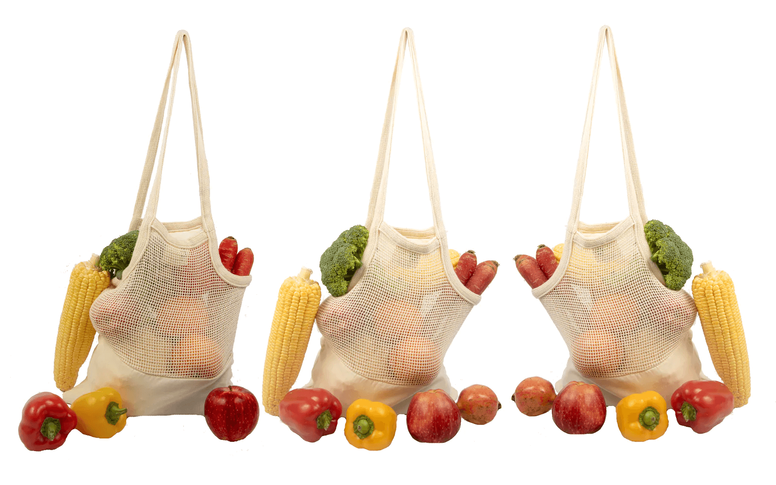 Mesh & Fabric Tote Bag - WIVAStore