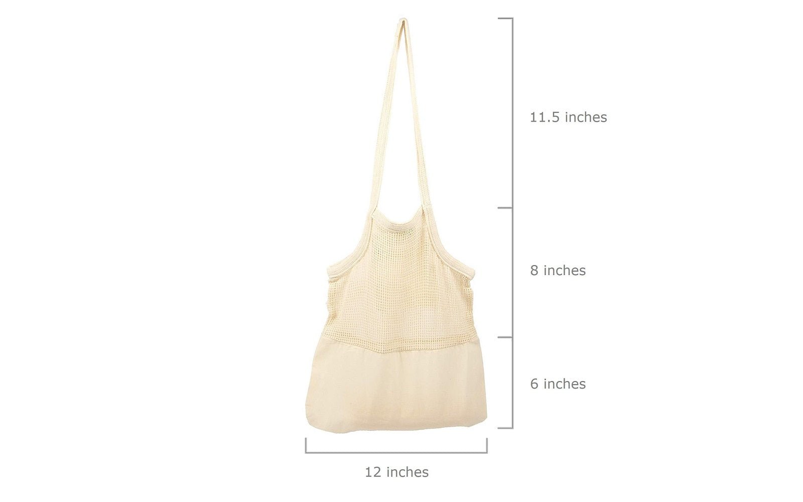 Mesh & Fabric Tote Bag - WIVAStore