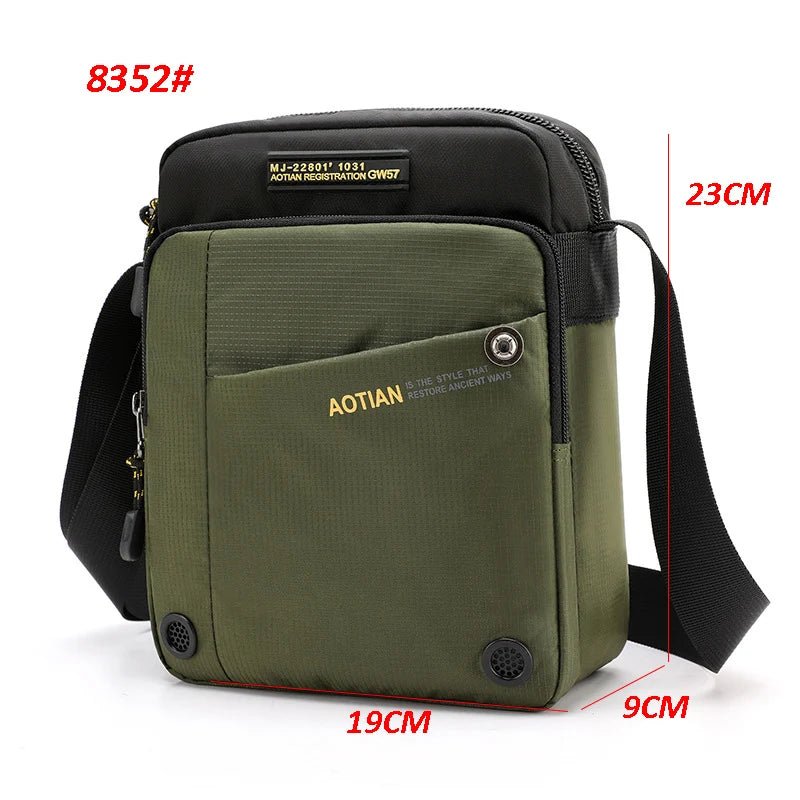 Messenger Bag Waterproof Nylon Bags - WIVAStore