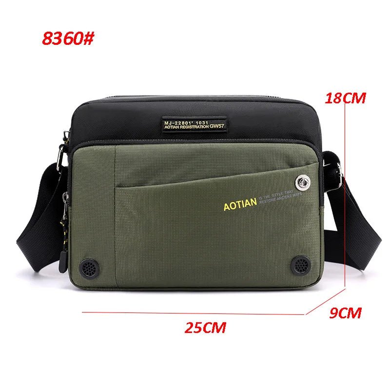 Messenger Bag Waterproof Nylon Bags - WIVAStore