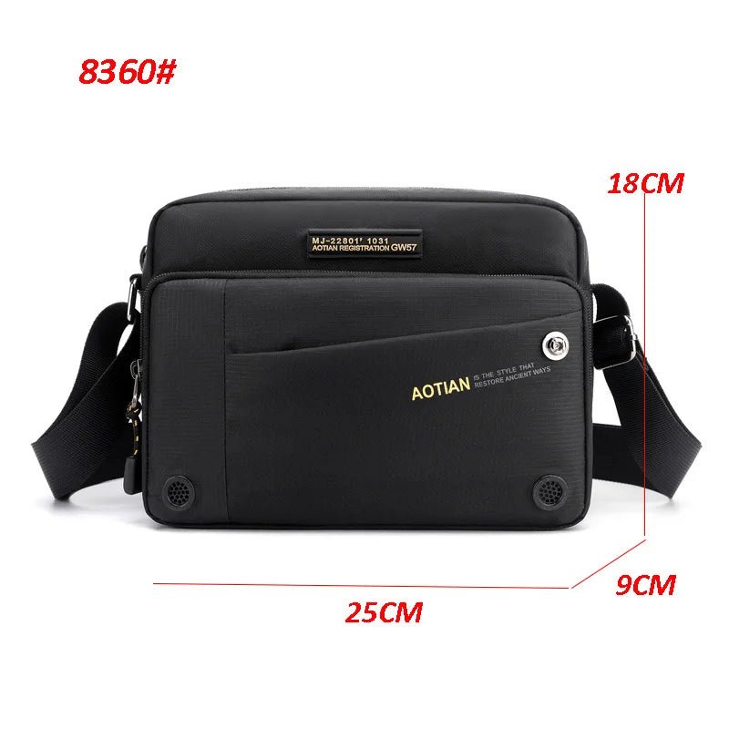 Messenger Bag Waterproof Nylon Bags - WIVAStore