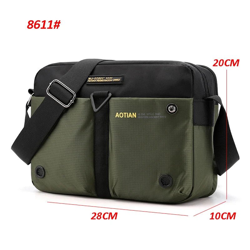 Messenger Bag Waterproof Nylon Bags - WIVAStore