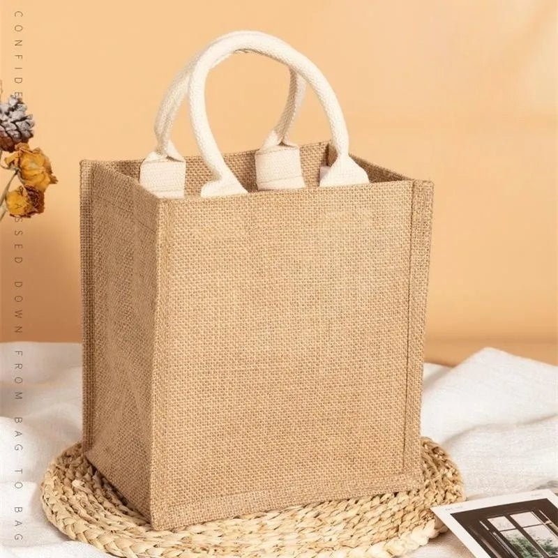 New Burlap Bag Multipurpose Burlap Hand Bags - WIVAStore