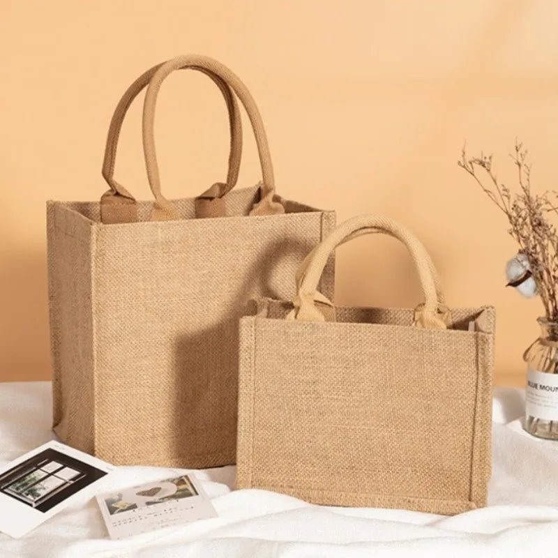 New Burlap Bag Multipurpose Burlap Hand Bags - WIVAStore