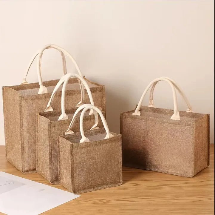 New Burlap Bag Multipurpose Burlap Hand Bags - WIVAStore