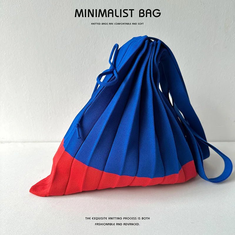 New Knitted Pleats Tote Bag - WIVAStore