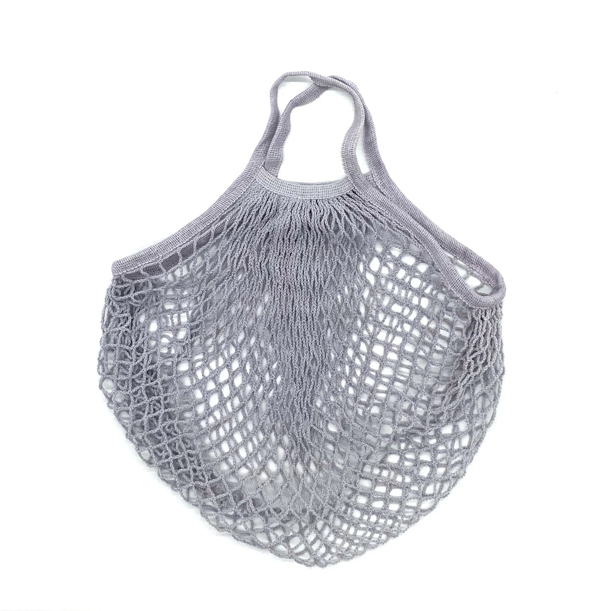 Organic Cotton Mesh Tote Bags Portable Net and String - WIVAStore