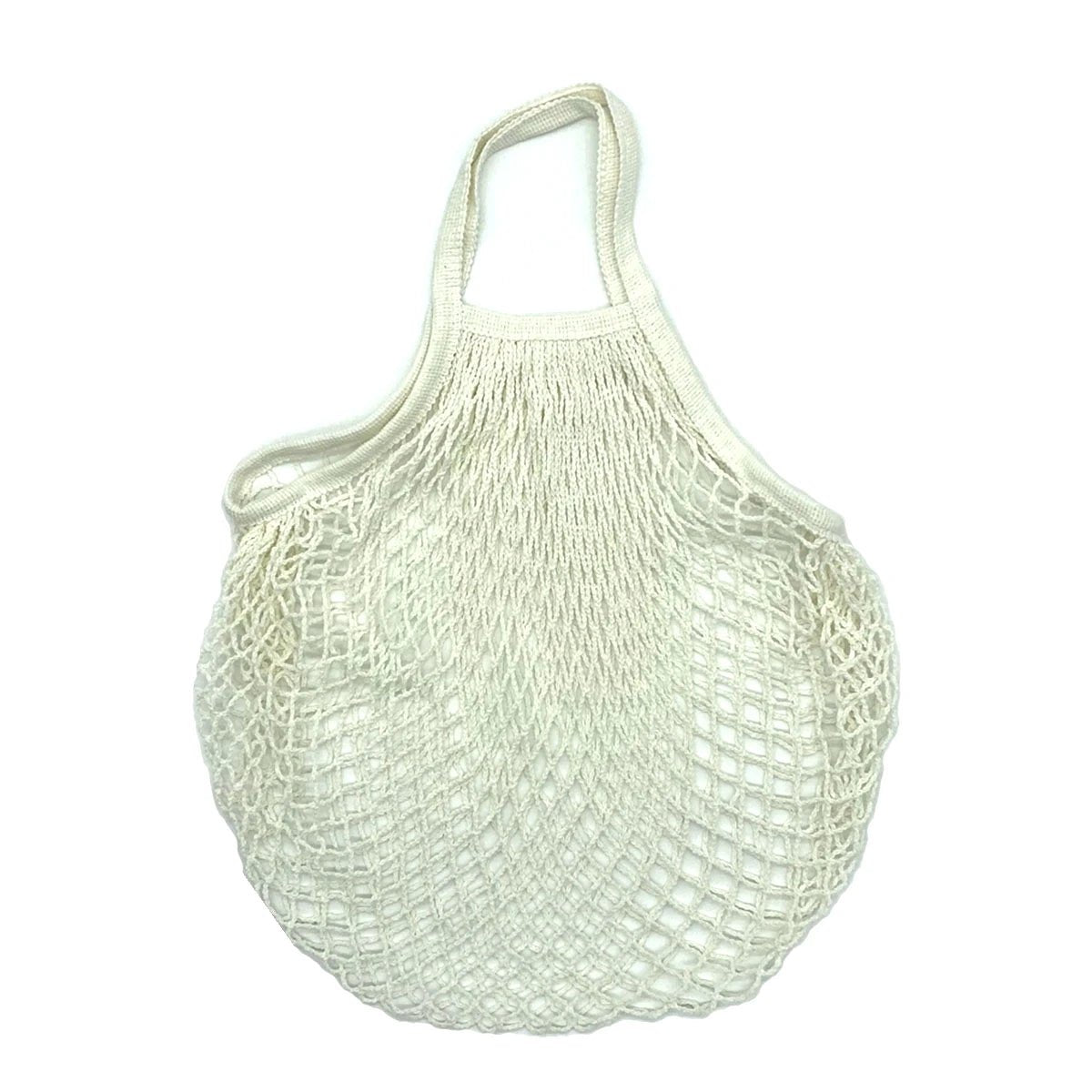 Organic Cotton Mesh Tote Bags Portable Net and String - WIVAStore