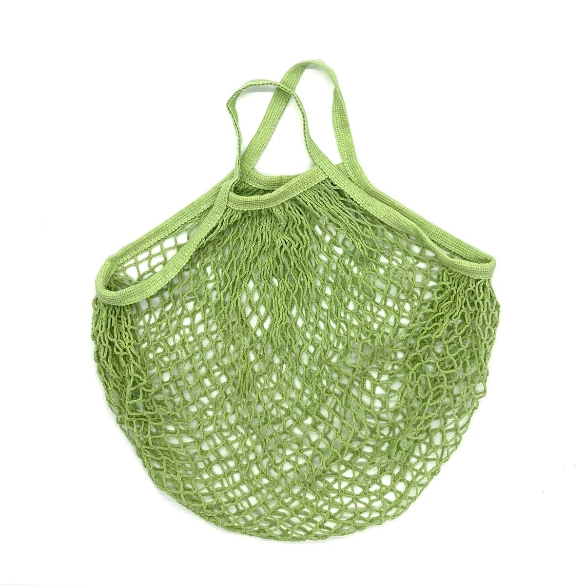 Organic Cotton Mesh Tote Bags Portable Net and String - WIVAStore