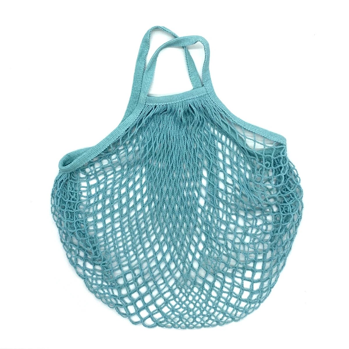 Organic Cotton Mesh Tote Bags Portable Net and String - WIVAStore