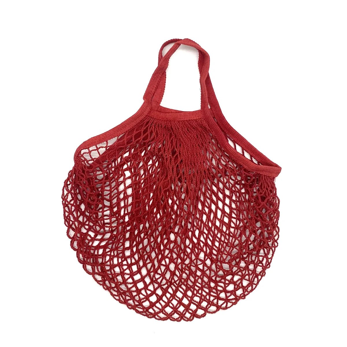Organic Cotton Mesh Tote Bags Portable Net and String - WIVAStore