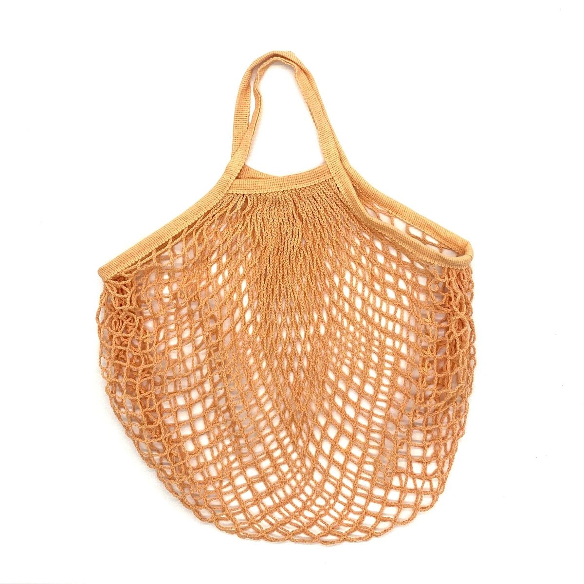 Organic Cotton Mesh Tote Bags Portable Net and String - WIVAStore