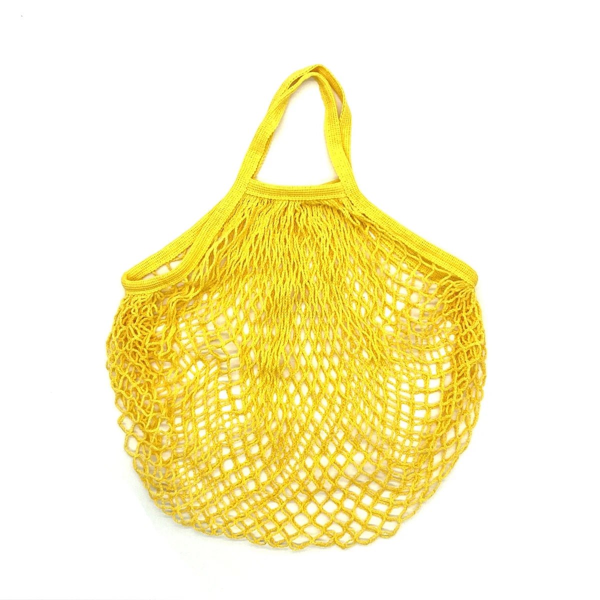 Organic Cotton Mesh Tote Bags Portable Net and String - WIVAStore