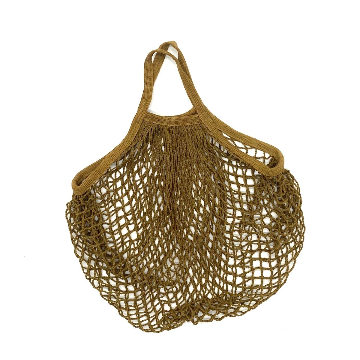 Organic Cotton Mesh Tote Bags Portable Net and String - WIVAStore