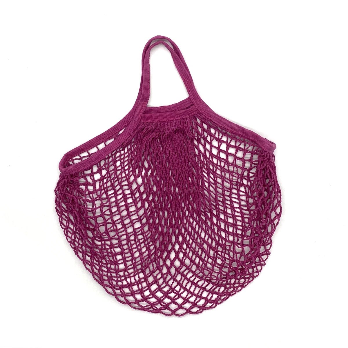 Organic Cotton Mesh Tote Bags Portable Net and String - WIVAStore