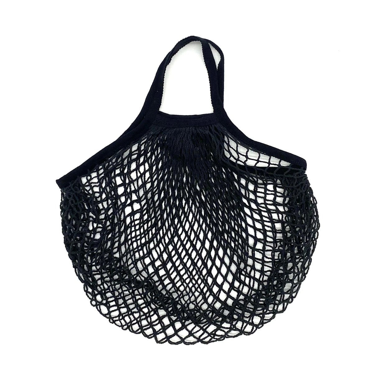 Organic Cotton Mesh Tote Bags Portable Net and String - WIVAStore