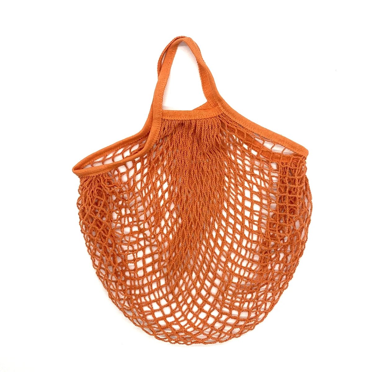 Organic Cotton Mesh Tote Bags Portable Net and String - WIVAStore