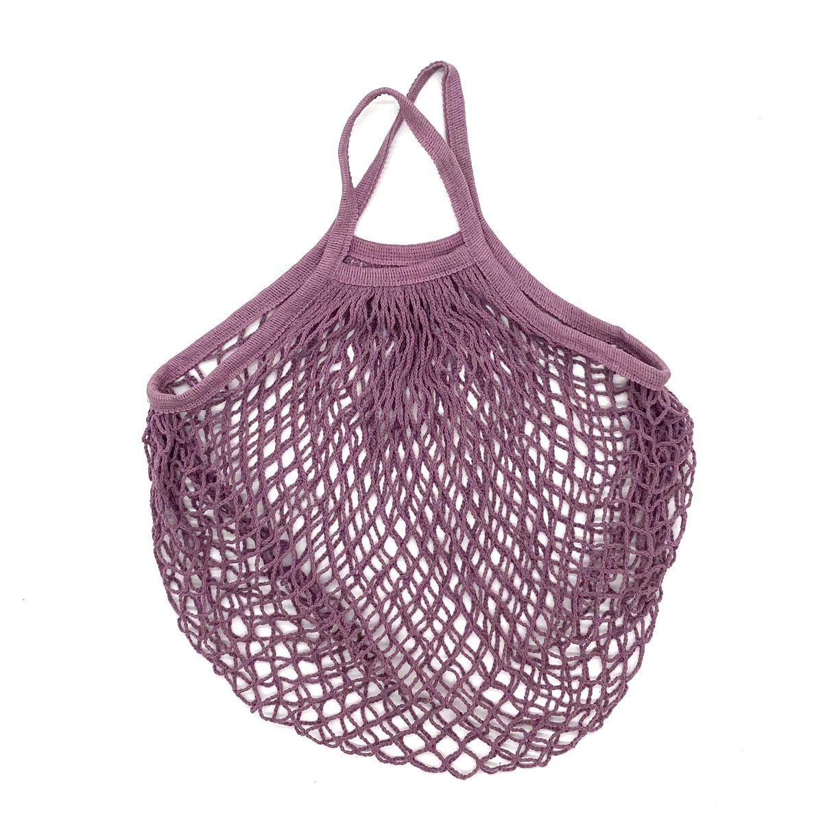 Organic Cotton Mesh Tote Bags Portable Net and String - WIVAStore