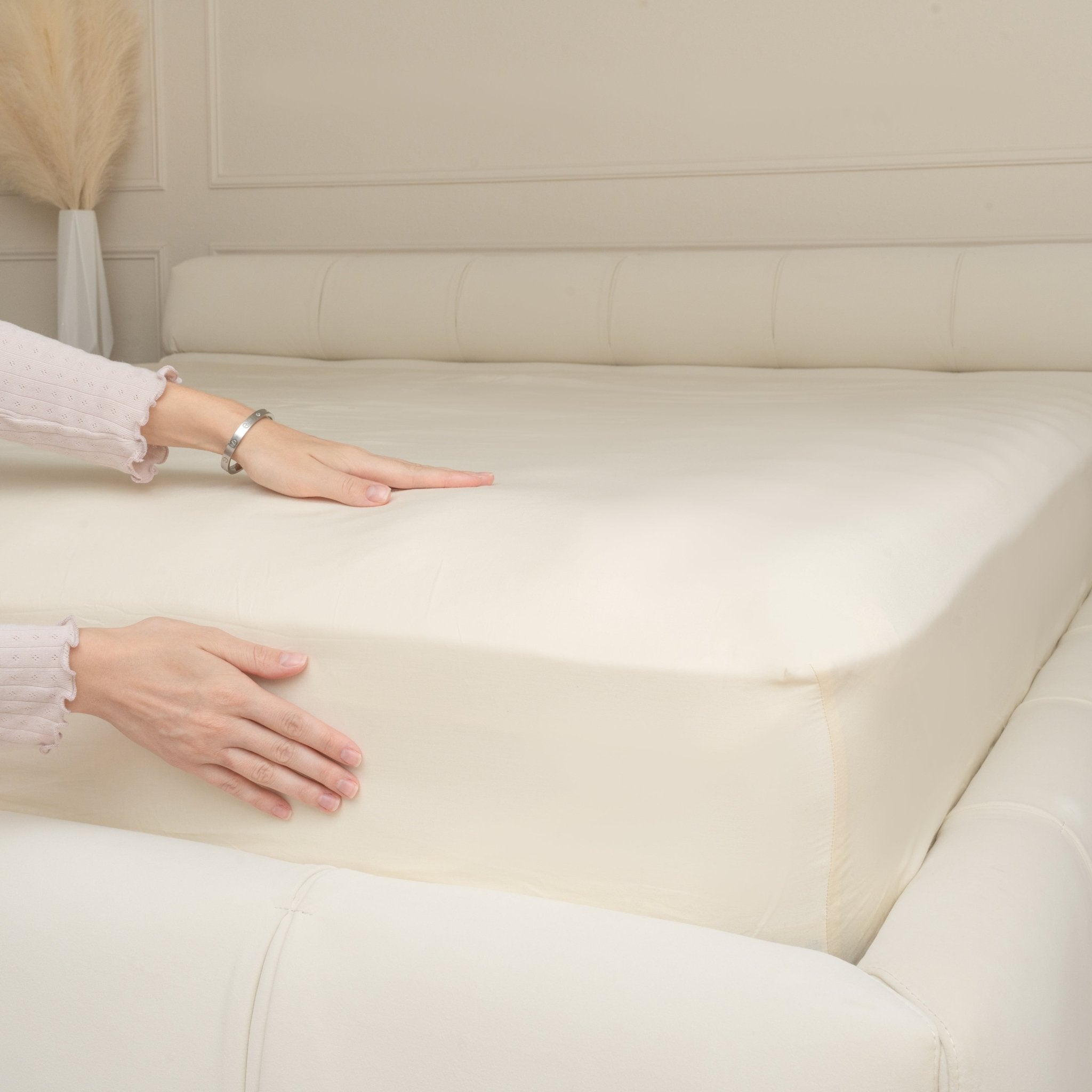 Organic Sateen Fitted Sheet - WIVAStore