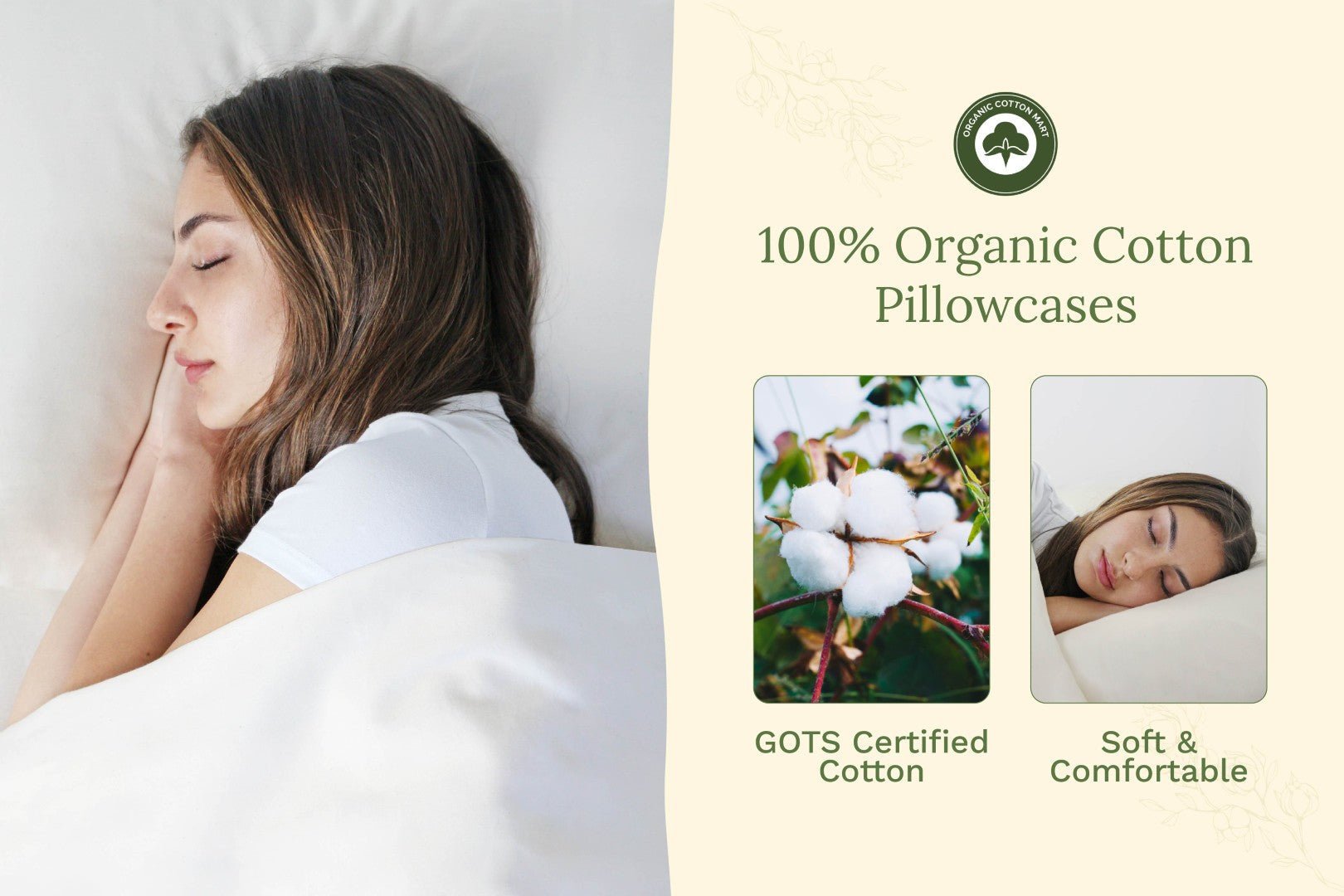 Organic Sateen Pillowcases - WIVAStore