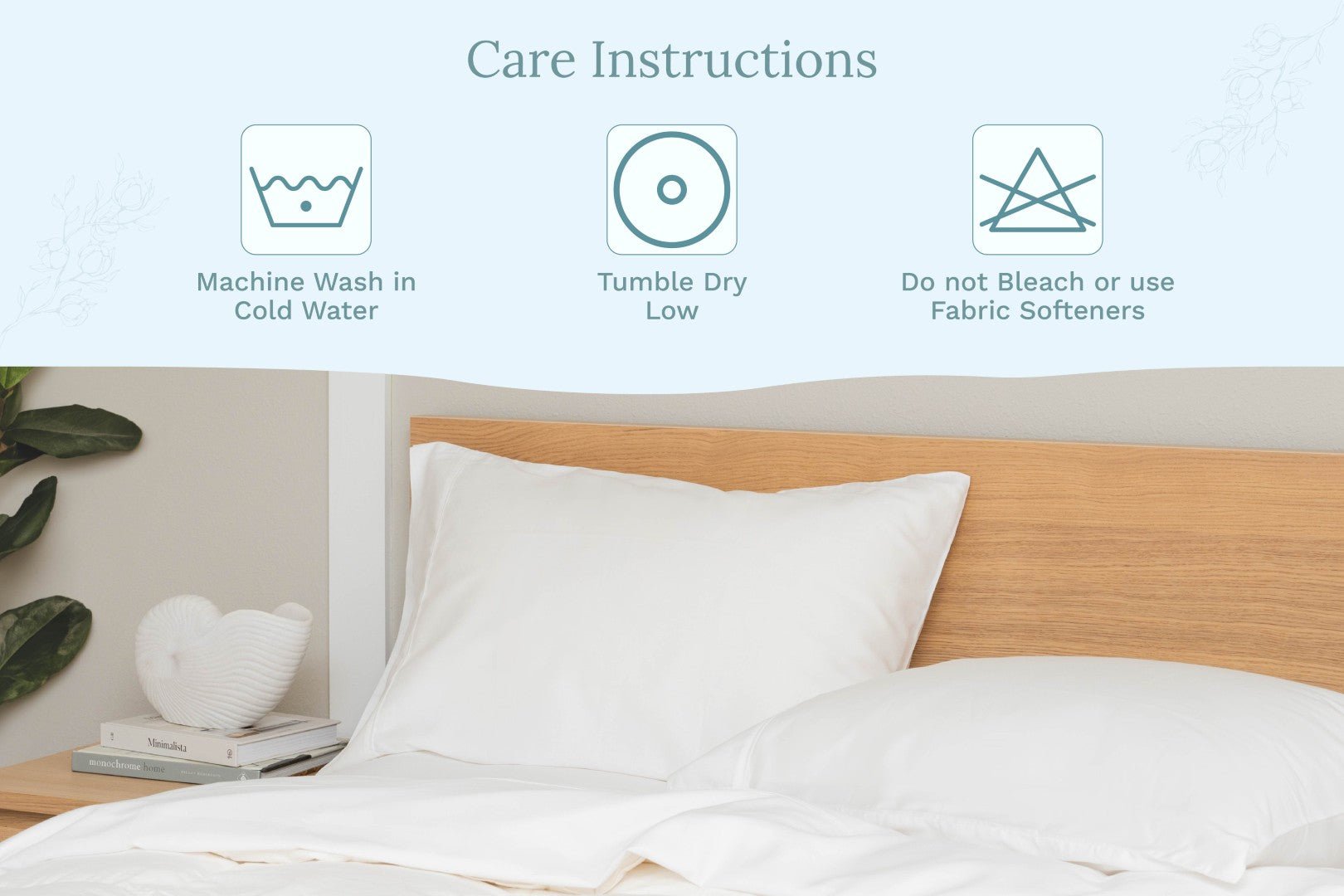 Organic Sateen Pillowcases - WIVAStore