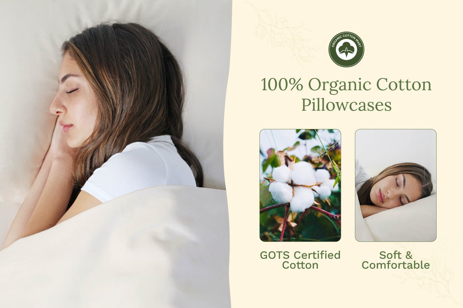 Organic Sateen Pillowcases - WIVAStore