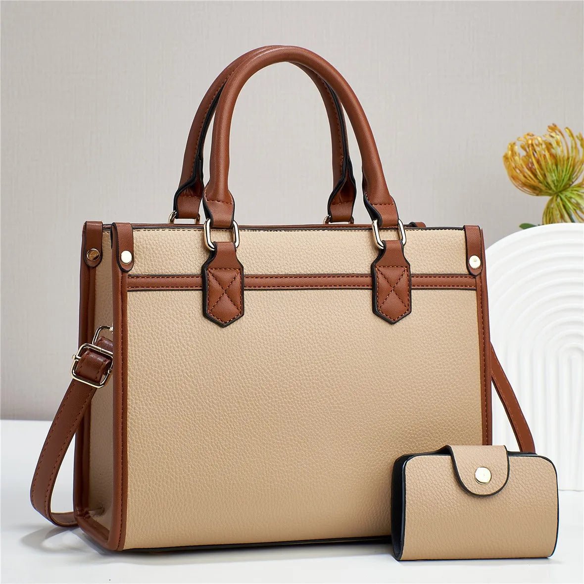 Patchwork Tote Handbag Korean Version - WIVAStore