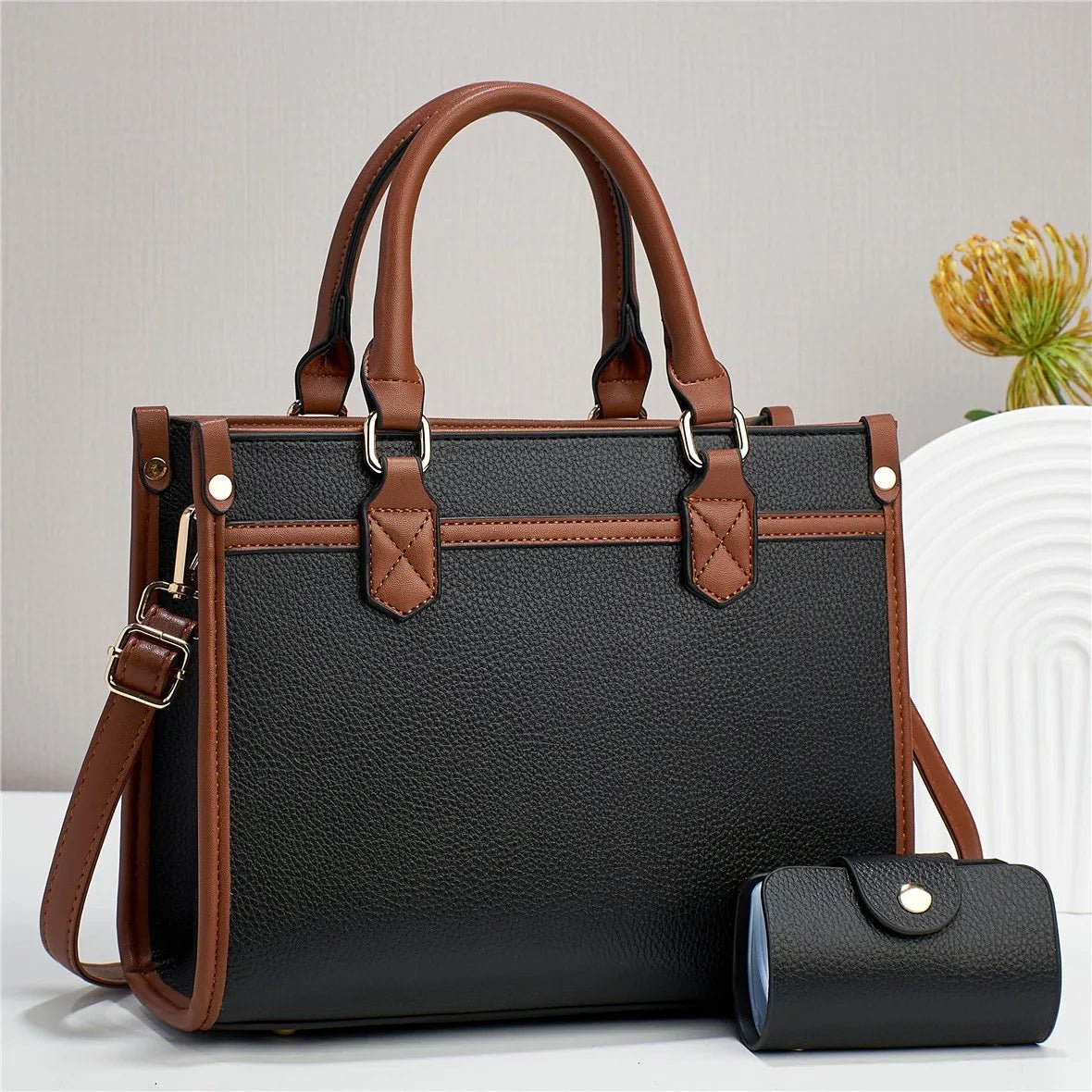 Patchwork Tote Handbag Korean Version - WIVAStore