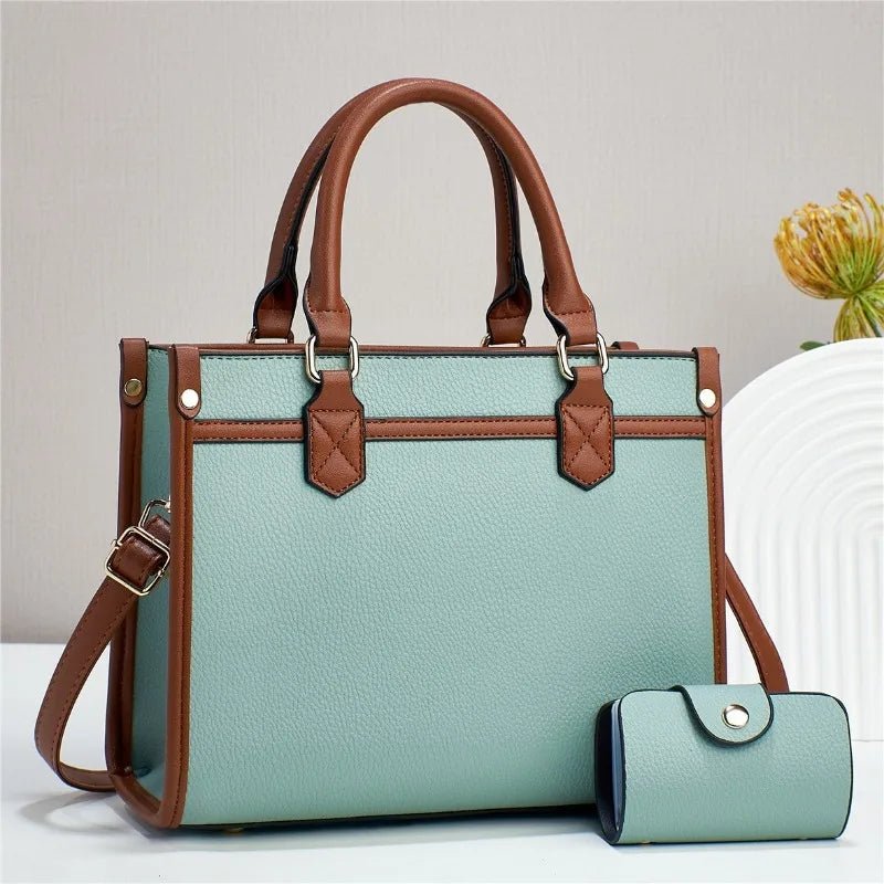 Patchwork Tote Handbag Korean Version - WIVAStore