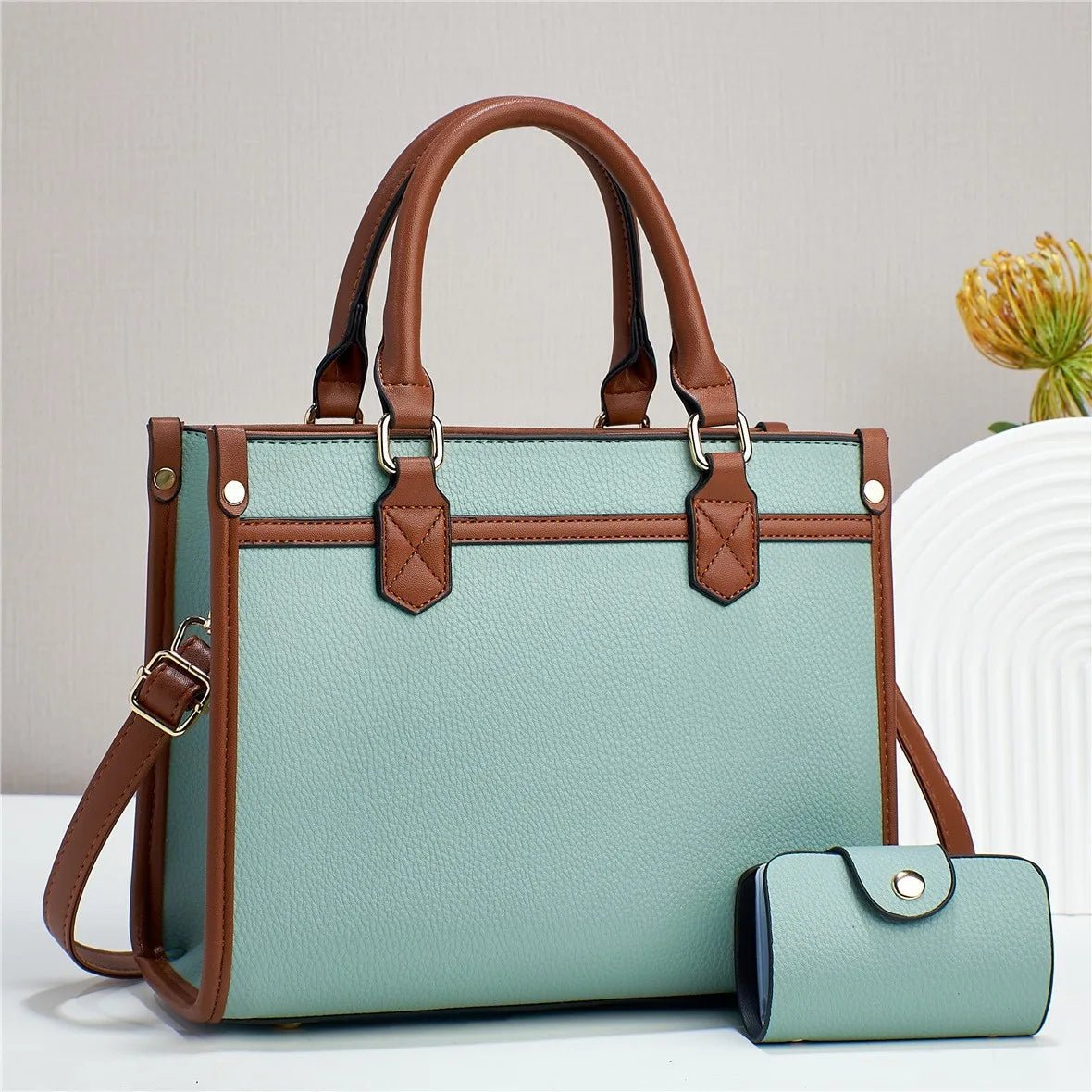 Patchwork Tote Handbag Korean Version - WIVAStore