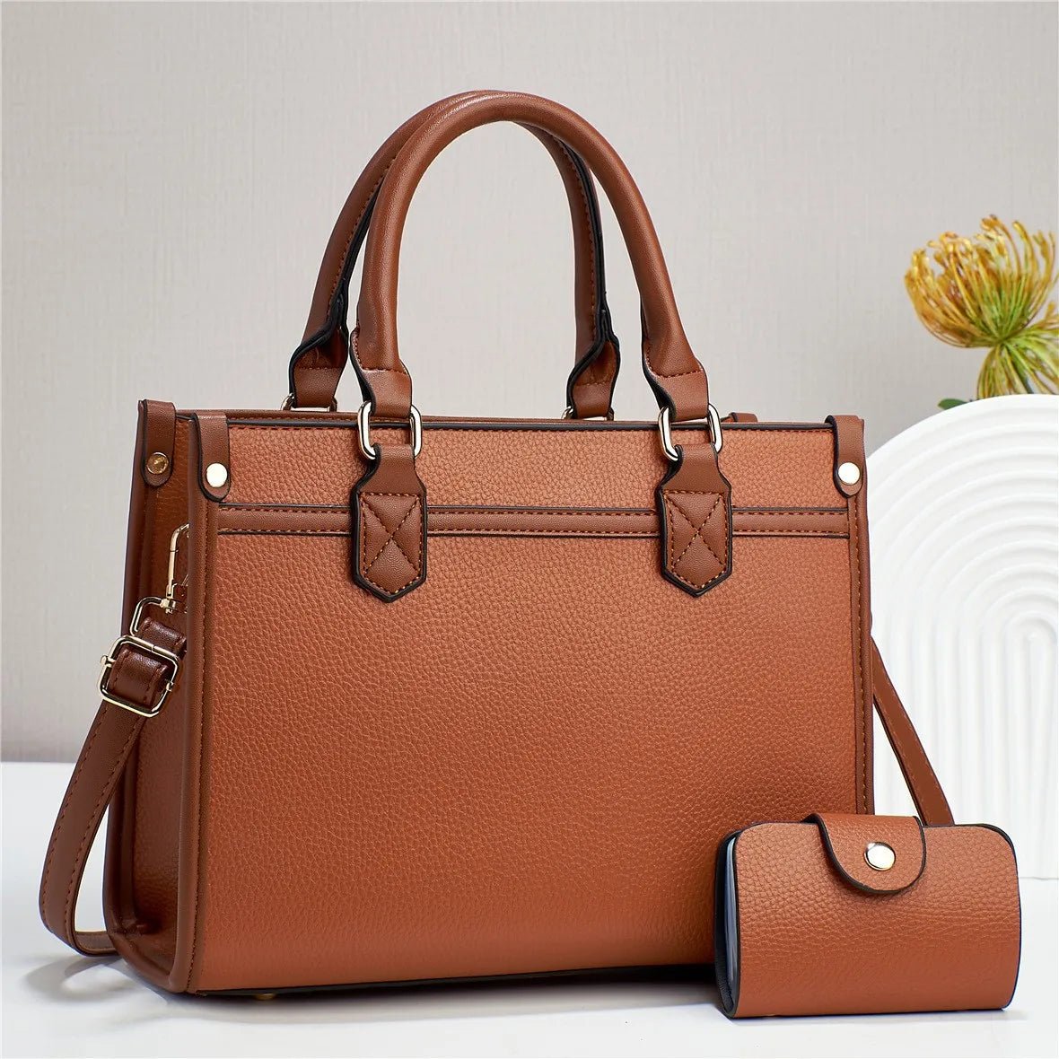 Patchwork Tote Handbag Korean Version - WIVAStore