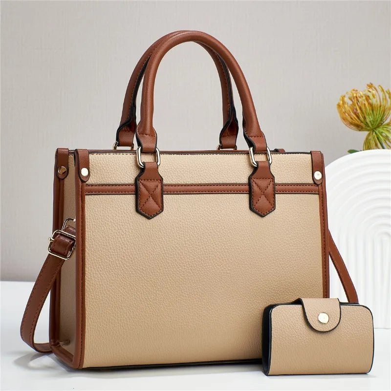 Patchwork Tote Handbag Korean Version - WIVAStore