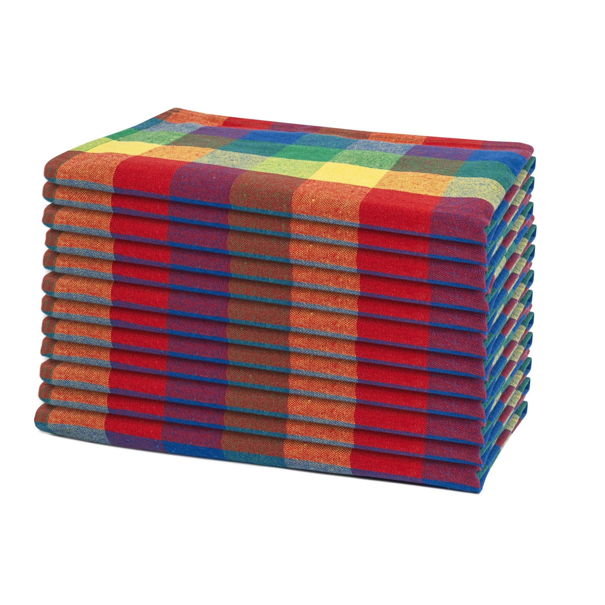 Plaid Dinner Napkins - WIVAStore