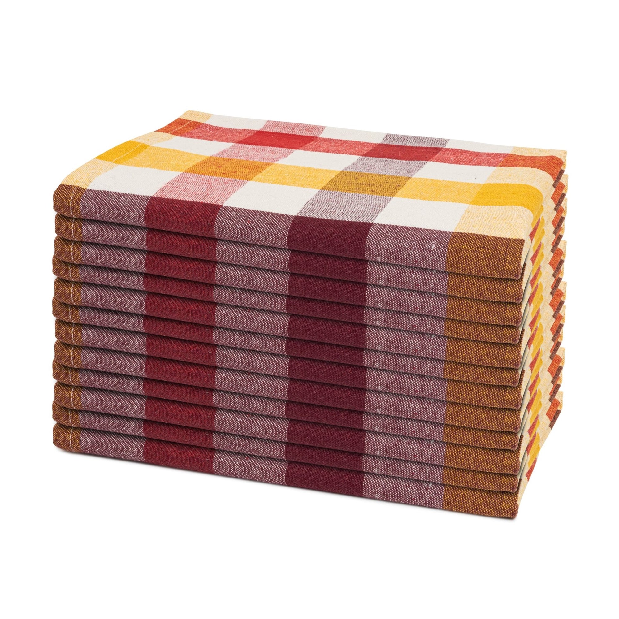 Plaid Dinner Napkins - WIVAStore