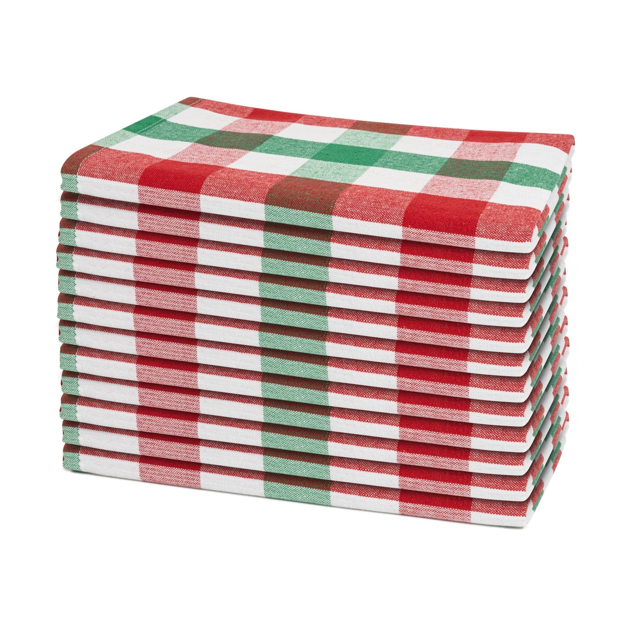 Plaid Dinner Napkins - WIVAStore