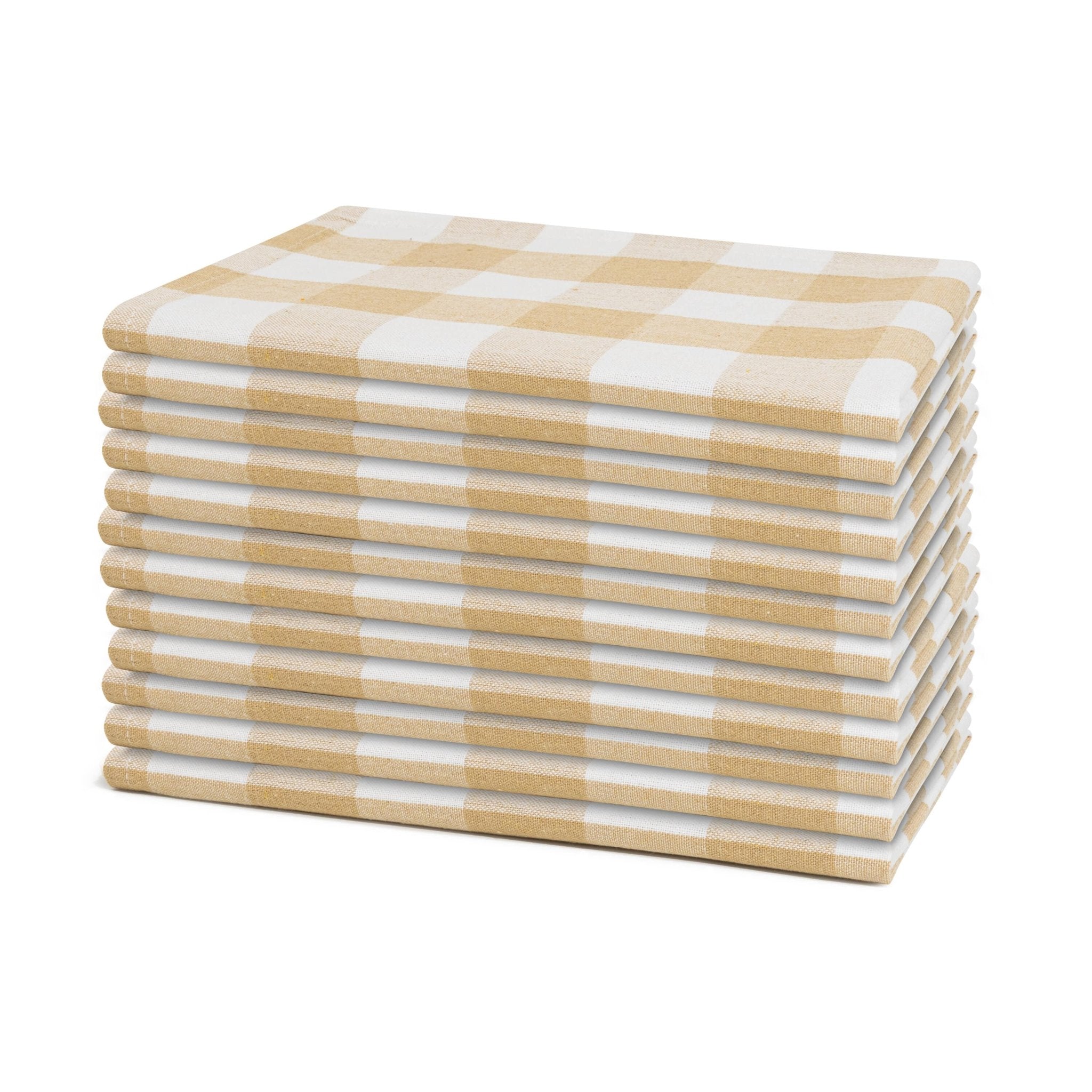 Plaid Dinner Napkins - WIVAStore