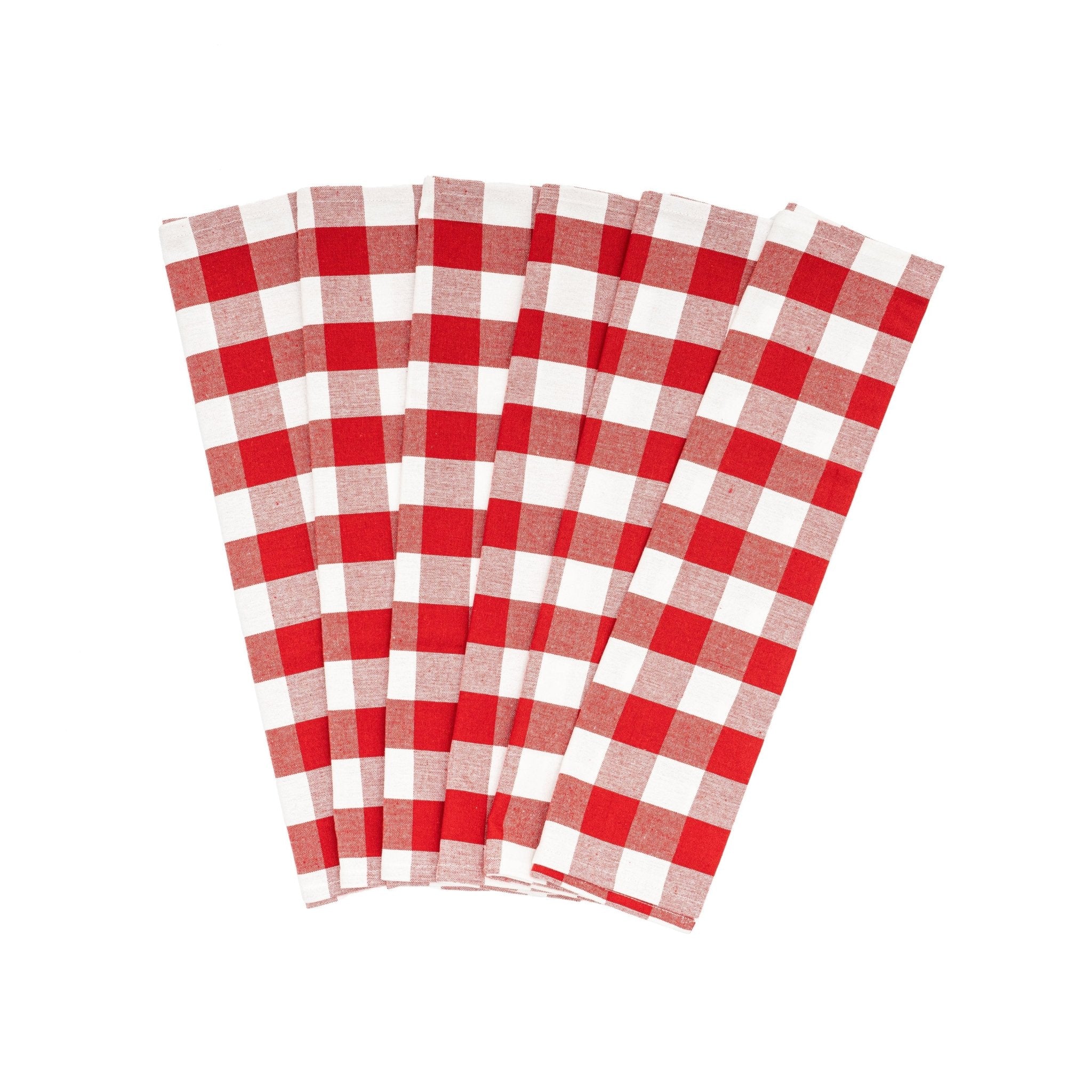 Plaid Kitchen Towels - WIVAStore