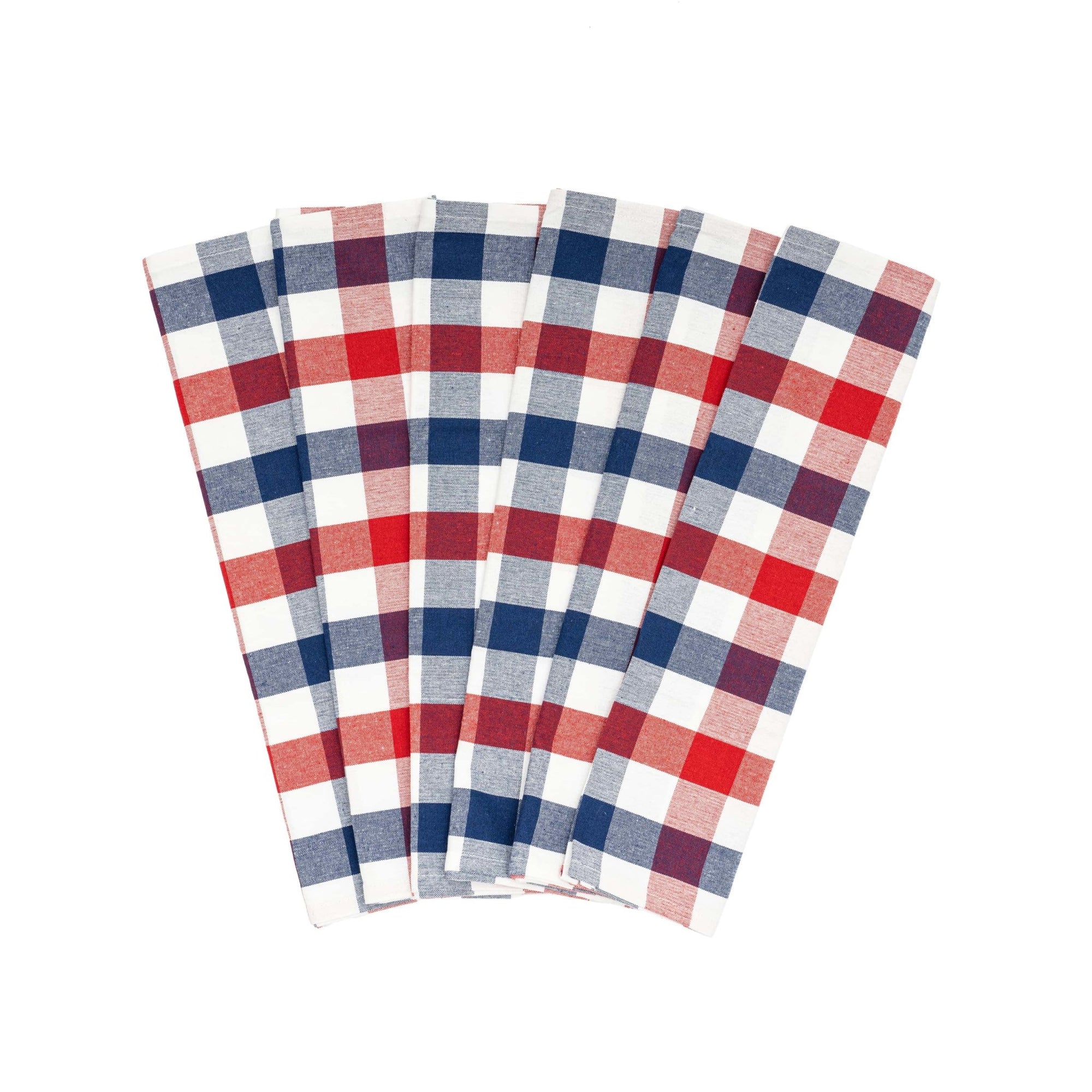 Plaid Kitchen Towels - WIVAStore