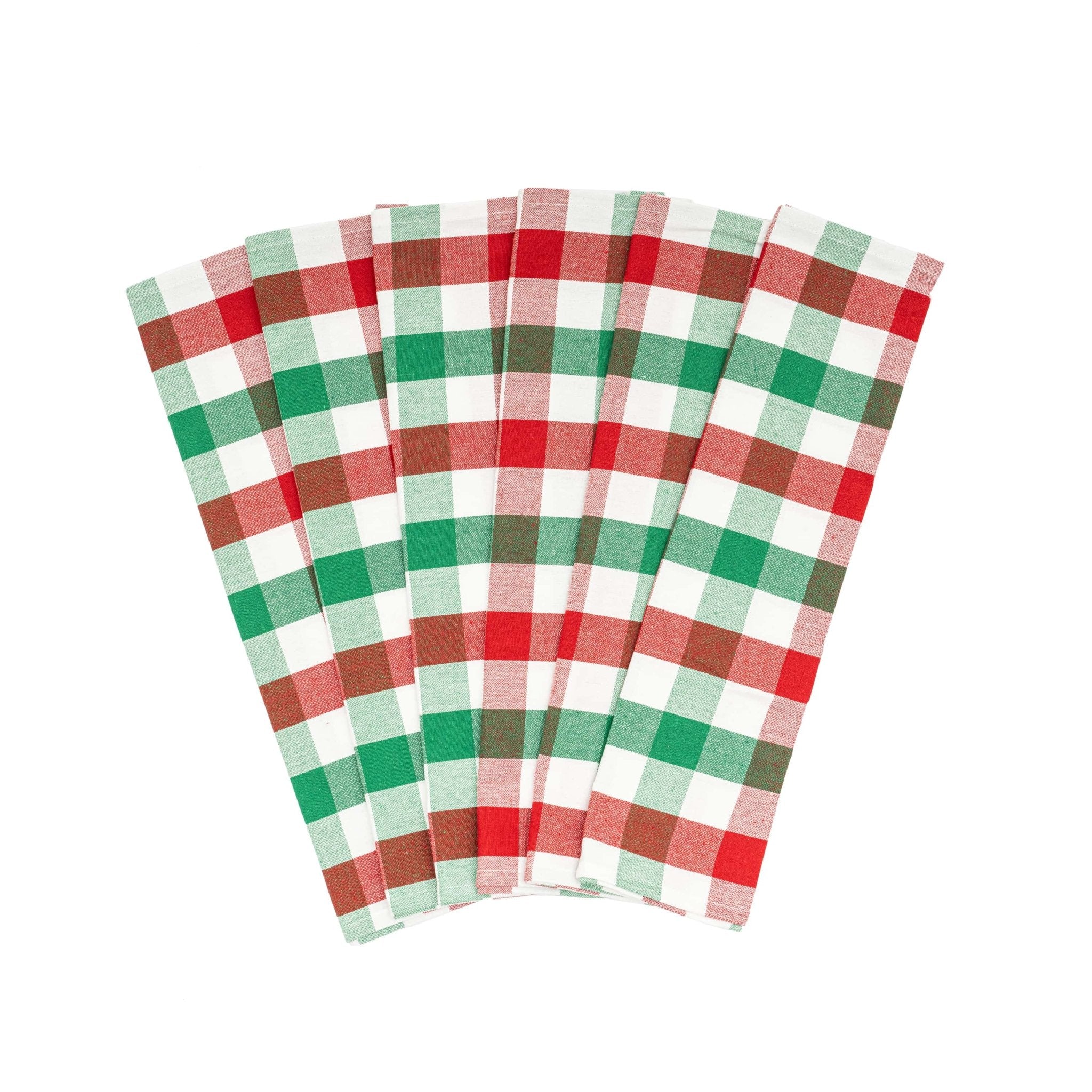 Plaid Kitchen Towels - WIVAStore