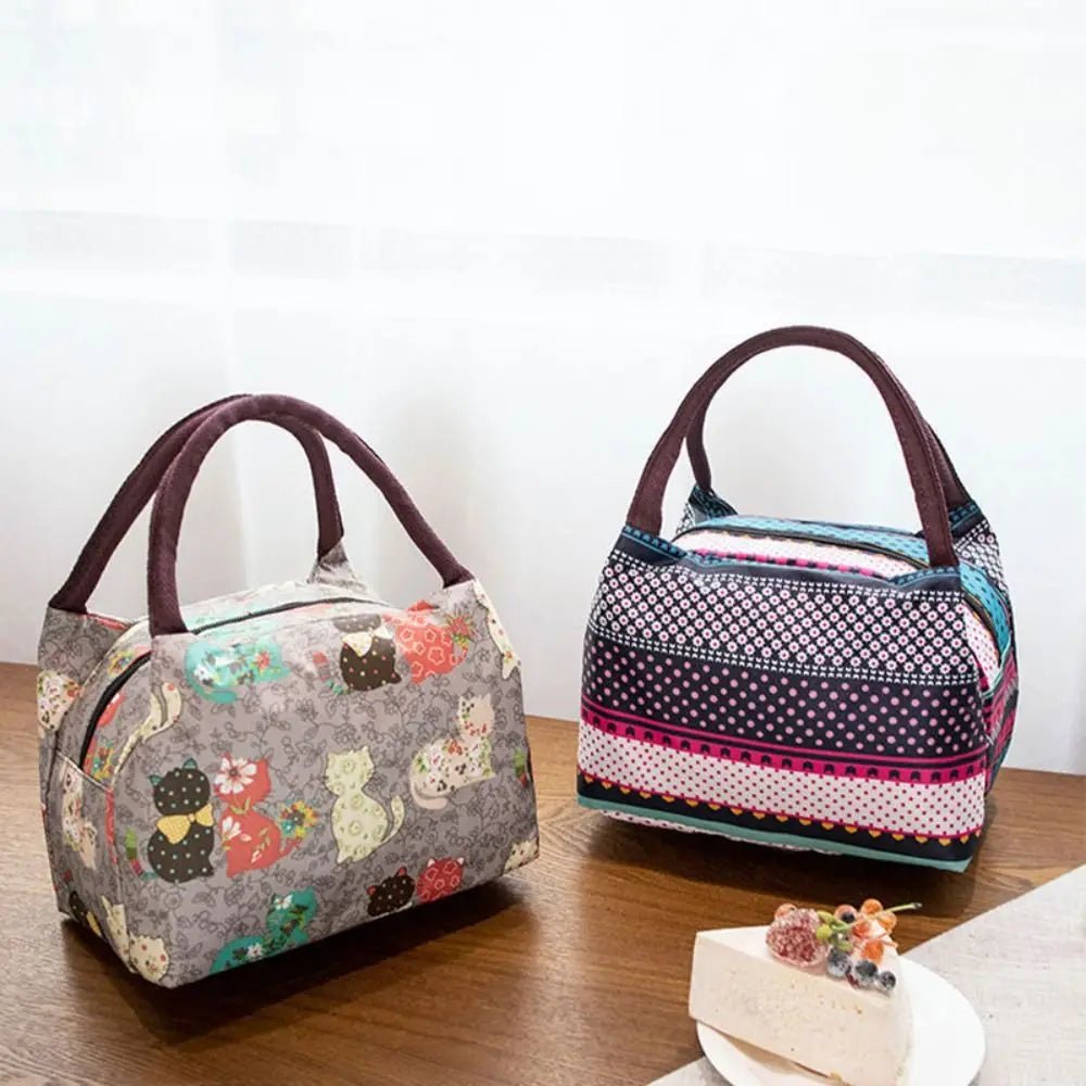 Portable Adult Kids Oxford Cloth Insulated Lunch Bag - WIVAStore